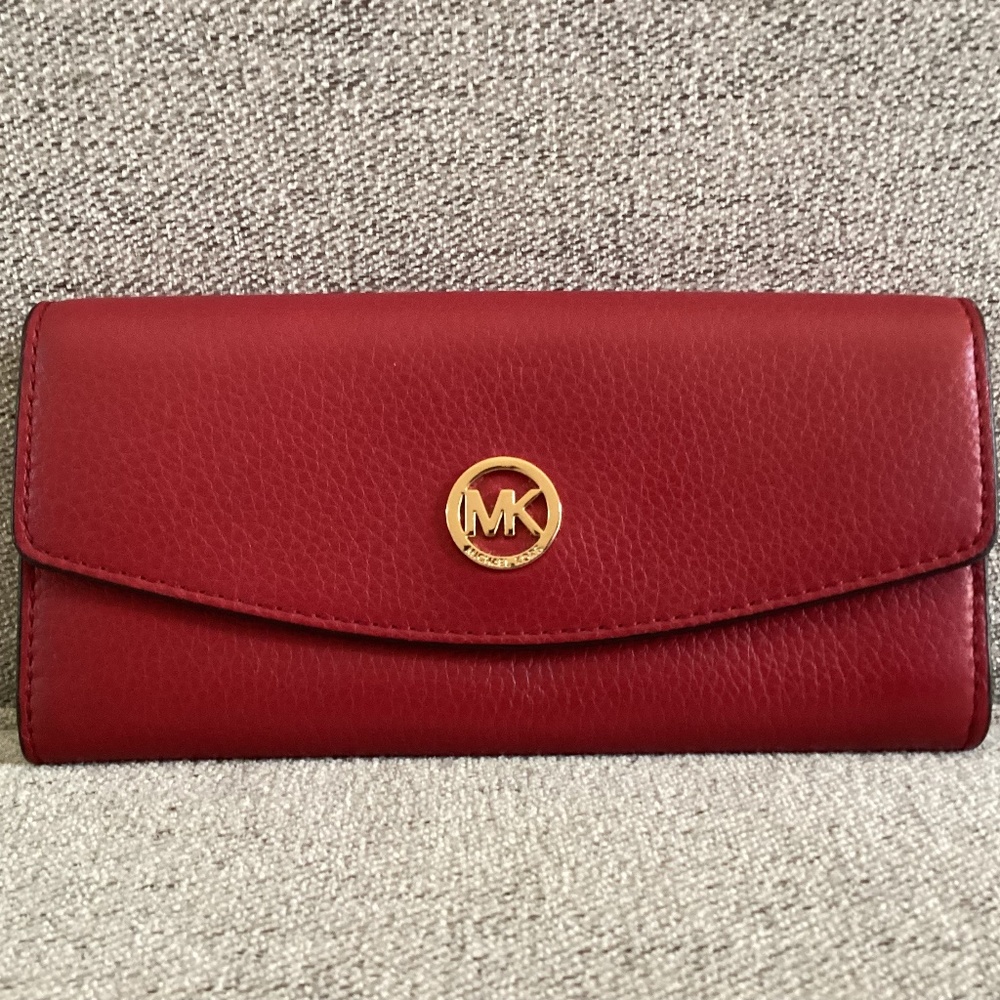 Michael Kors Red Wallet